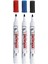 Siyah Kırmızı Mavi Blister 3 Lü Set Doldurulabilir Tahta Kalemi 2
