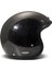 Jet Retro Glitter Black Açık Motosiklet Kaskı 1