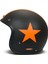 Jet Retro Star Orange Açık Motosiklet Kaskı 3