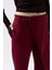 Anvelop Detay Asimetrik Bordo Pantolon 5