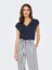 Onlfree Life S/s Modal Stitch Top Jrs Kadın T-Shirt 15285624 1