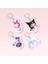 Sanrio Anahtarlık Hello Kitty Cinnamoroll Kuromi My Melodi 4 Adet, Kırılmaz Flex Çanta Süsü 1