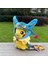 Pikachu Peluş Oyuncak Kostümlü 25CM Pokemon Peluş Pokemon Go Kostüm ile Birlikte 2