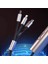Powermaster PM-25800 5V - 2.4A 3in1 (Micro USB - Lightning - Type C) Telefon Şarj Kablosu 2