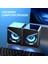 Bilgisayar Subwoofer USB Kablolu Güçlü B Rgb Işık Stereo Ses (Yurt Dışından) 3