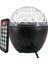 10W USB Şarjlı Disko Küresi LED Strobe Işık ve Ses Kontrollü Bluetooth Hoparlör (Yurt Dışından) 5