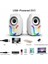 Kablolu Mini Taşınabilir 3.5mm Oyun ve Bilgisayar Hoparlörleri (Yurt Dışından) 5