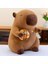Basketbol Capybara Peluş Oyuncaklar Bebek Yastık Bebek Tatil Hediyesi (Yurt Dışından) 1