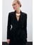 Şal Yaka Kuşaklı Ceket - Siyah 3