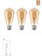 LED E27 ST64 Ampul 6W 2500K (Gün Işığı) Erd-81 1