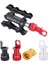 Litepro Pedal Hızlı Çıkarma Tabanı Brompton Hızlı Çıkarma Pedal Tokalı Pedal Taşınabilir Çerçeve Montaj Adaptörü, Kırmızı (Yurt Dışından) 2
