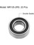 20 Adet MR105-2RS 5X10X4MM Bilyalı Rulman Çelik Çift Ekranlı Minyatür Bilyalı Rulmanlar, Siyah (Yurt Dışından) 4