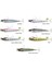 3D Jig Minnow 40 gr 9,3 cm Sahte Balık Bone White Glow 1