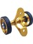 Poday Superlight Bisiklet Easywheel Alüminyum Alaşımlı Brompton Çamurluk Silindirleri Tekerlekler Kolay Kurulum Çift Tekerlekler Gümüş (Yurt Dışından) 2