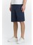 Erkek Polycotton Şort Lacivert 6049-L 1