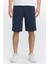 Erkek Polycotton Şort Lacivert 6049-L 2