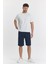 Erkek Polycotton Şort Lacivert 6049-L 5