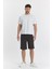 Erkek Polycotton Şort Kahve 6049-K 5