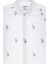 Erkek Çocuk Beyaz Gömlek Desenli 50300412-VR013 4