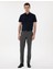Erkek Lacivert Basic Regular Fit Kısa Kollu Cepli Gömlek 50307003-VR033 4