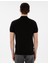 Erkek Siyah Slim Fit Düğmeli Polo Yaka Triko Tişört 50307320-VR046 5