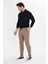 Erkek Polycotton Esnek Jogger Pantalon Kahve 5801-K 1