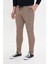 Erkek Polycotton Esnek Jogger Pantalon Kahve 5801-K 3