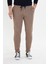 Erkek Polycotton Esnek Jogger Pantalon Kahve 5801-K 5