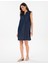 Kadın Indigo A Kesim Jean Elbise 50306783-VR028 3