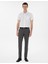 Erkek Beyaz Basic Regular Fit Kısa Kollu Cepli Gömlek 50307003-VR013 4