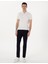 Erkek Lacivert Slim Fit Jogger Kanvas Pantolon 50305880-VR033 1