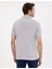 Erkek Açık Gri Slim Fit Kıvrılmaz Polo Yaka Basic Tişört 50302561-VR001 5