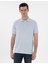 Erkek Açık Mavi Regular Fit Kıvrılmaz Polo Yaka Basic Tişört 50302538-VR003 1