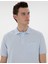 Erkek Açık Mavi Regular Fit Kıvrılmaz Polo Yaka Basic Tişört 50302538-VR003 2