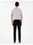 Erkek Siyah Slim Fit Yazlık Kanvas Pantolon 50305450-VR046 4