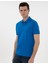 Erkek Saks Slim Fit Kıvrılmaz Polo Yaka Basic Tişört 50302561-VR045 3