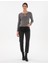 Kadın Gri Melanj Slim Fit Kazak 50290555-VR086 4