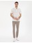 Erkek Ekru Slim Fit Polo Yaka Tişört 50307581-VR019 4