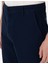 Erkek Lacivert Loose Fit Rahat Kalıp Keten Karışımlı Kanvas Pantolon 50305588-VR033 5