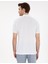 Erkek Beyaz Slim Fit Kıvrılmaz Polo Yaka Basic Tişört 50302561-VR013 5