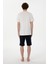 Erkek Beyaz Pijama Takım 50309355-VR013 5