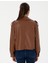 Kadın Kahverengi Crop Top Mont 50306882-VR029 5