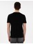 Erkek Siyah Slim Fit Merserize Basic Tişört 50302560-VR046 5