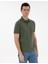 Erkek Haki Slim Fit Kıvrılmaz Polo Yaka Basic Tişört 50302561-VR027 1