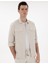 Erkek Bej Rahat Kalıp Uzun Kollu Gömlek 50304593-VR011 3