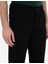 Erkek Siyah Slim Fit Beli Lastikli Kanvas Pantolon 50301791-VR046 5