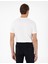 Erkek Ekru %100 Pamuk Slim Fit Bisiklet Yaka Basic Tişört 50306980-VR019 5