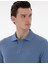 Erkek Mavi Slim Fit Kıvrılmaz Polo Yaka Basic Tişört 50302561-VR036 2
