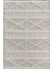 Tual Koleksiyonu Modern Saçaklı Halı 8404 Krem 2