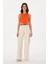 Kadın Ekru Pantolon (Jean) 50304313-VR019 1
